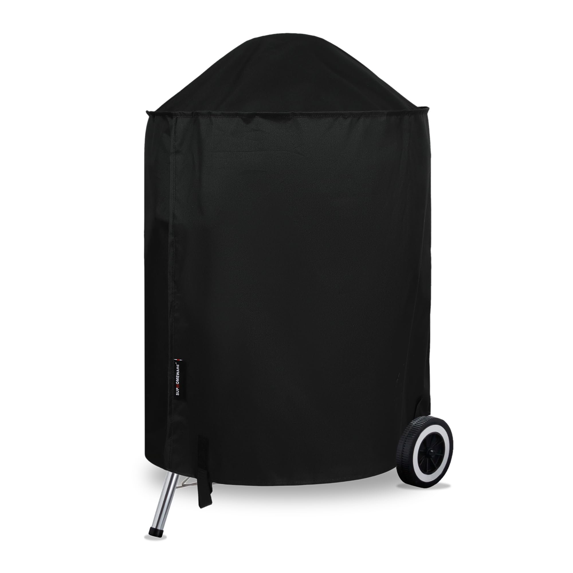 Suphomeware 22 Inch Grill Cover for Weber Kettle Charcoal, Waterproof and Heavy Duty BBQ Covers with Fade Resistant